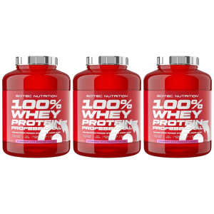 SCITEC - 100% Whey Professional - 3x 1816gSuplementy białkowe