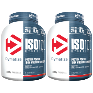 DYMATIZE Iso 100 - 2x 2264gZysk powyżej 140zł
