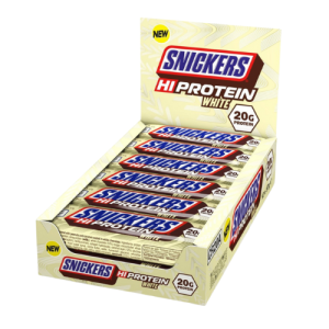 Mars - Baton Snickers HI Protein Low Sugar Bar - 12x 57g - White - WYPRZEDAŻ - 17-11