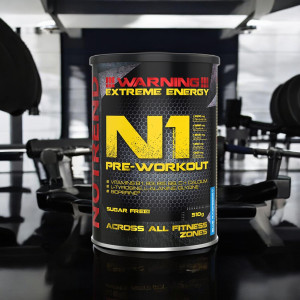 NUTREND N1 Pre Workout - 510g - Blue Raspberry - Odżywki około treningowe