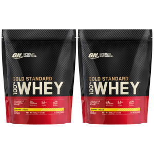 OPTIMUM NUTRITION Whey Gold Standard Bag - 2x 450gZysk od 50zł do 60zł