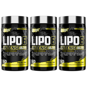 NUTREX Lipo 6 Black UC Intense EU - 3x 60capsZysk od 90zł do 100zł