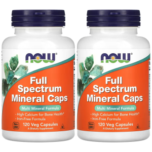 NOW Full Spectrum Mineral caps - 2x 120vcapsZysk od 30zł do 40zł