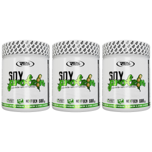 REAL PHARM Soy Protein - 3x 600gZysk od 40zł do 50zł