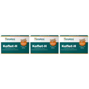 HIMALAYA Koflet-H - 12lozenges - 3x Pastylki do ssaniaZysk od 5zł do 10zł