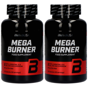 BioTech USA Mega Burner - 2x 90caps.Dieta i odchudzanie