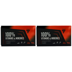 TREC Endurance 100% Vitamins & Minerals - 2x 60capsZysk od 20zł do 30zł