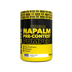 FITNESS AUTHORITY Napalm Pre-Contest Pumped - 350g - Red Fruit Punch - Odżywki około treningoweZysk od 20zł do 30zł
