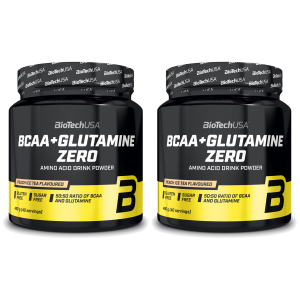 BioTech USA BCAA + Glutamine Zero - 2x 480gAminokwasy
