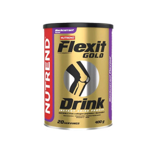 NUTREND Flexit Drink Gold - 400g - Blackcurrant - Regeneratory Stawów
