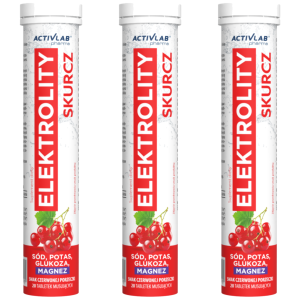 ACTIVLAB PHARMA - Elektrolity Skurcz - 20tabs - 3x RedCurrantZysk od 5zł do 10zł
