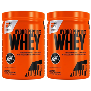 EXTRIFIT - Peptides Whey - 2x 420caps.Zysk od 90zł do 100zł