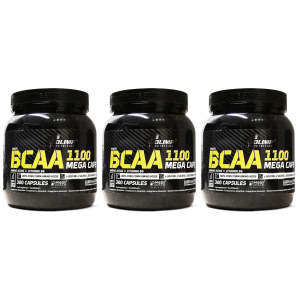 OLIMP BCAA 1100 Mega Caps - 3x 300caps.Zysk od 120zł do 140zł