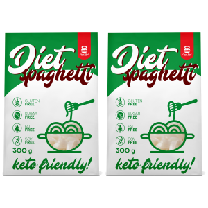 Cheat Meal Nutrition Diet Spaghetti - 2x 400g (300g netto) - Makaron KonjacZysk od 5zł do 10zł
