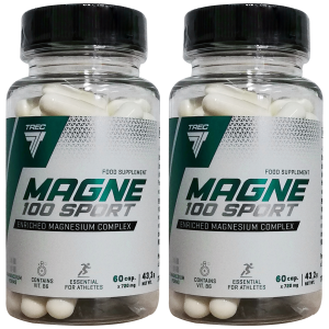 TREC Magne-100 Sport - 2x 60capsZysk od 10zł do 20zł