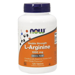 NOW L-Arginine 1000mg - 120tabs