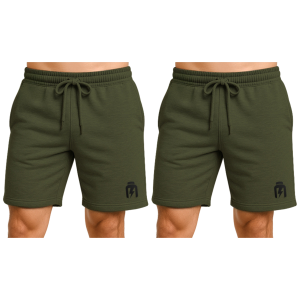 Hiro.Lab Khaki Green Shorts — zestaw 2xZysk od 90zł do 100zł