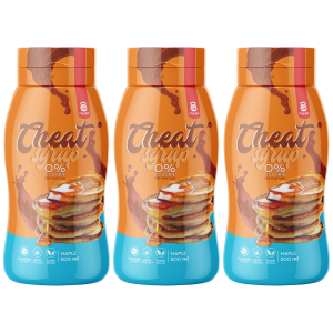 Cheat Meal Nutrition Syrup 0% (Syrop zero kalorii) - 3x 500ml - Syrop klonowyZysk od 20zł do 30zł