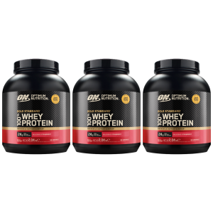 OPTIMUM NUTRITION Whey Gold Standard - 3x 2040gZysk powyżej 140zł