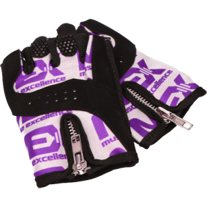 MEX NUTRITION - Smart Zip Purple Gloves - L