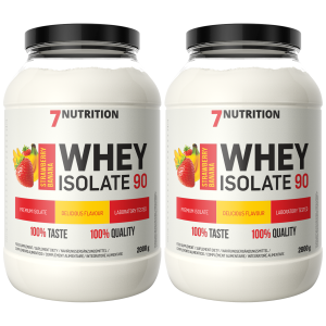 7 NUTRITION Whey Isolate 90 - 2x 2000gSuplementy białkowe