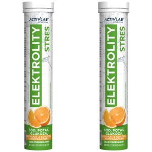 ACTIVLAB PHARMA - Elektrolity Stres - 20tabs - 2x OrangeZysk od 2zł do 5zł