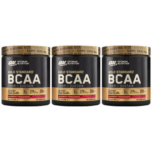 OPTIMUM NUTRITION BCAA Train + Sustain - 3x 266gZysk od 90zł do 100zł