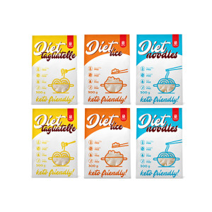 Cheat Meal Nutrition Diet Tagliatelle - 6x 400g (4x 300g netto) - Makaron dietetyczny