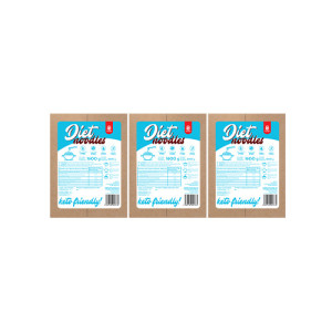 Cheat Meal Nutrition Diet Noodles - 3x 1600g (1000g netto) - Makaron Konjac - Noodle - Zdrowa Żywność