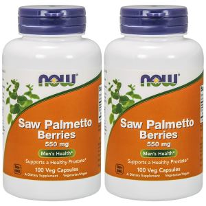 NOW SAW Palmetto Berries - 2x 100vegcapsZysk od 20zł do 30zł