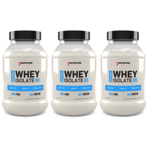 7 NUTRITION Whey Isolate 90 - 3x 500gZysk od 120zł do 140zł