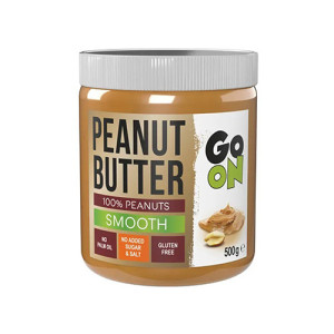 GO ON NUTRITION Peanut Cream - 100% Orzechów Arachidowych - 500g - Smooth - Zdrowa Żywność