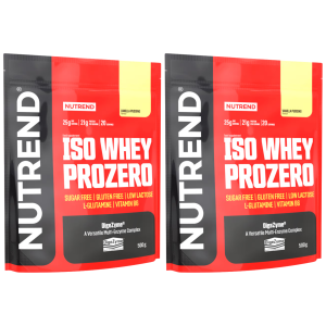 NUTREND Iso Whey ProZero - 2x 500gZysk od 90zł do 100zł