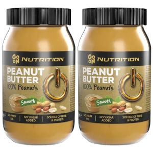 GO ON NUTRITION Peanut Cream 100% Peanuts - 2x 900g - Krem orzechowyZysk od 10zł do 20zł