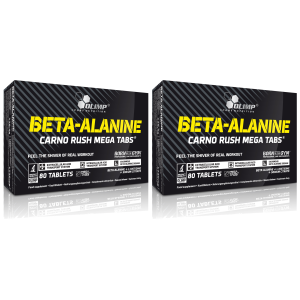 OLIMP Beta Alanine Carno Rush MT - 2x 80tabsZysk od 20zł do 30zł