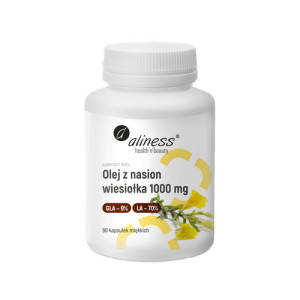 ALINESS - Olej z Nasion Wiesiołka 1000mg - 90caps.