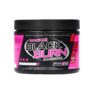 STACKER2 Black Burn - 300g - Green Apple / Zielone Jabłko - Dieta i odchudzanie