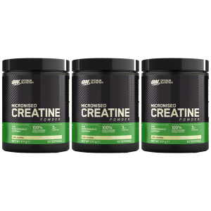 OPTIMUM NUTRITION 100% Creatine - 3x 317gZysk od 90zł do 100zł