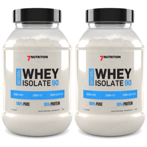 7 NUTRITION Whey Isolate 90 - 2x 500gZysk od 90zł do 100zł