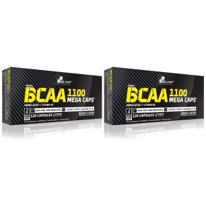 OLIMP BCAA 1100 Mega Caps - 2x 120capsZysk od 30zł do 40zł