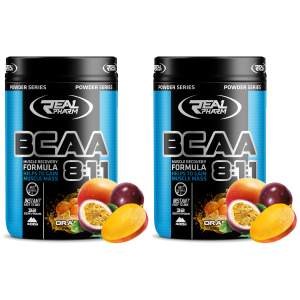 REAL PHARM BCAA 8:1:1 - 2x 400gZysk od 30zł do 40zł