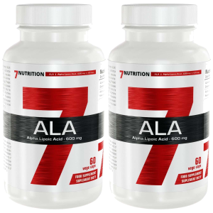7 NUTRITION ALA 600mg - 2x 60vcapsZdrowie i uroda