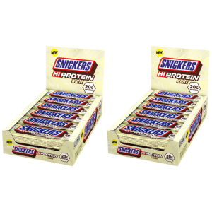 Mars - Baton Snickers HI Protein Low Sugar Bar - 12x 2x 57g - WhiteZysk od 100zł do 120zł