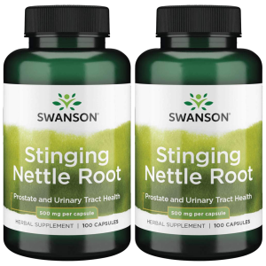 SWANSON Stinging Nettle Root 500mg - 100caps. - 2x Pokrzywa zwyczajnaWitaminy i minerały