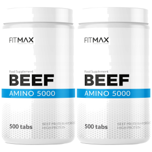 FITMAX Beef Amino 5000 - 2x 500tabsZysk od 30zł do 40zł