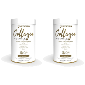 7 NUTRITION - Marine Collagen - 2x 315g - Raspberry StrawberryZysk od 70zł do 80zł