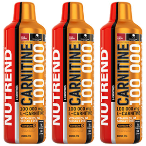 NUTREND Carnitine 100000 - 3x 1000mlZysk od 70zł do 80zł