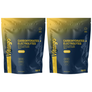 VITARGO - Carbohydrates + Electrolyte - 2x 750g - CitrusZysk od 60zł do 70zł