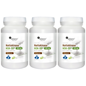 ALINESS Nattokinase NSK-SD 100mg - 3x 60caps.