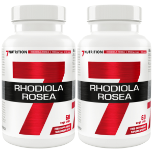 7 NUTRITION Rhodiola Rosea - 2x 60vcaps.Zysk od 20zł do 30zł